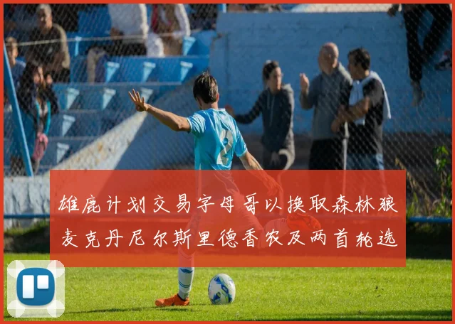雄鹿计划交易字母哥以换取森林狼麦克丹尼尔斯里德香农及两首轮选秀权