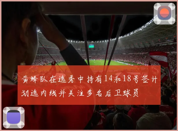 黄蜂队在选秀中持有14和18号签计划选内线并关注多名后卫球员